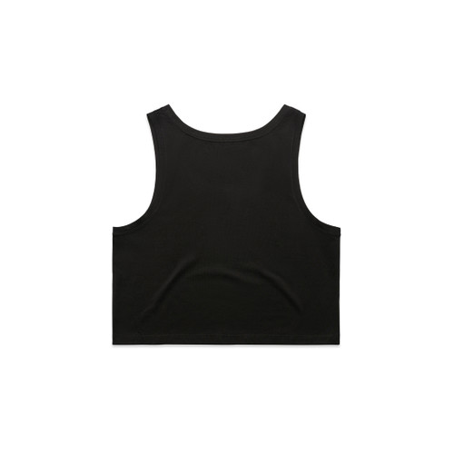 BLACK - BACK wo's-crop-singlet-black-back